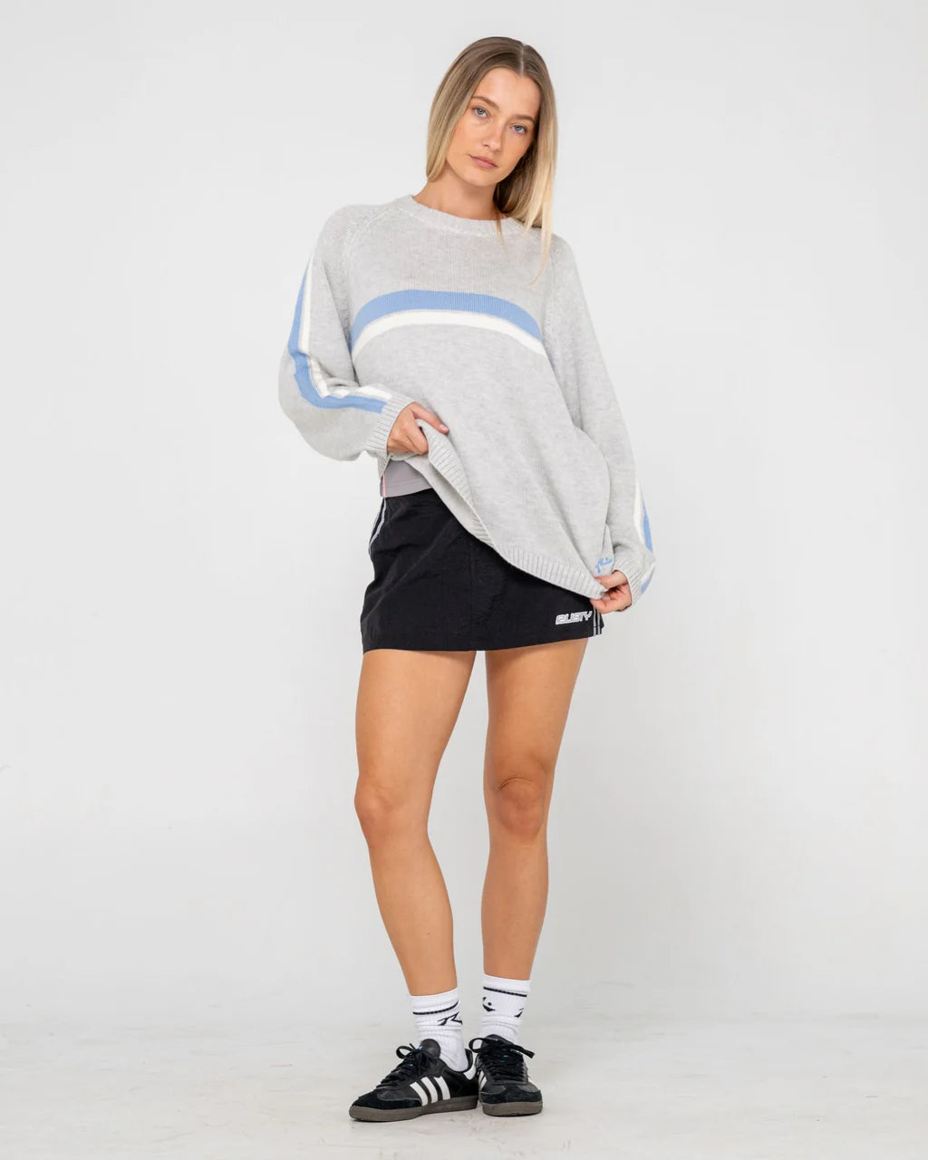 White Lines Knit