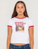 Bonnes Vacances Ringer Baby Tee