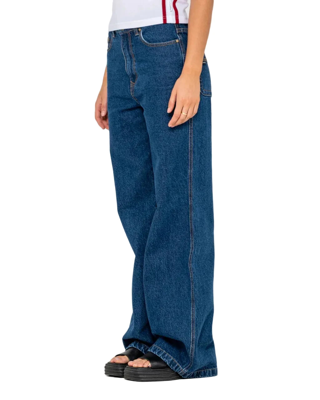 Cyprus High Waist Wide Leg Jean