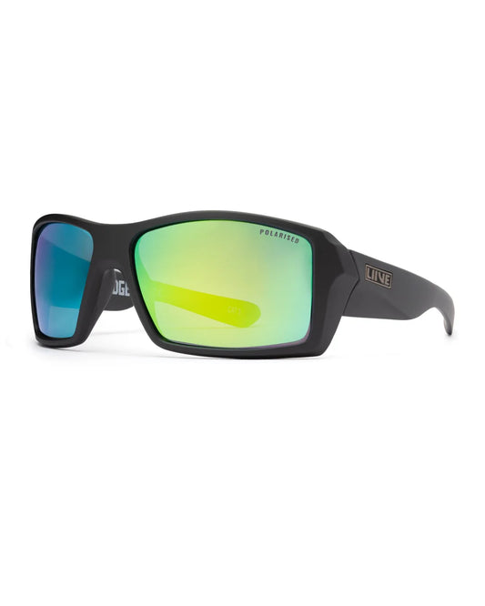 The Edge - Green Mirror Polarised Float Matt Xtal Smoke