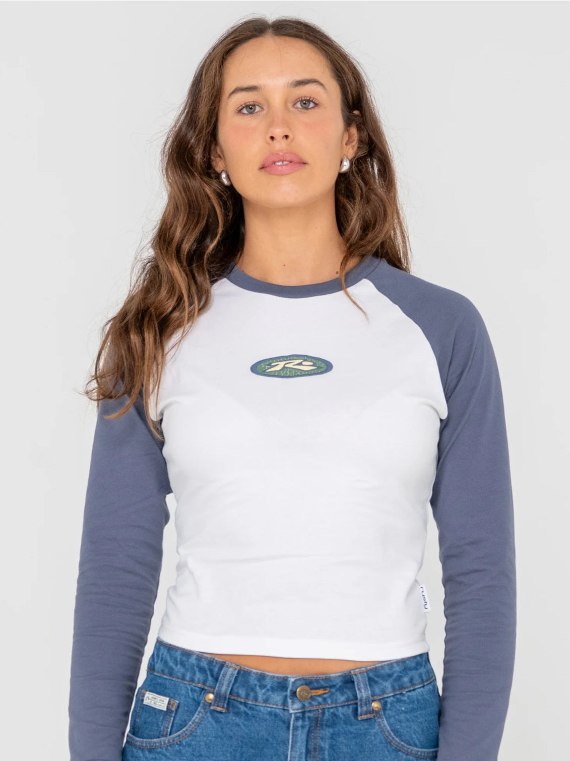 Heritage long sleeve raglan skimmer tee