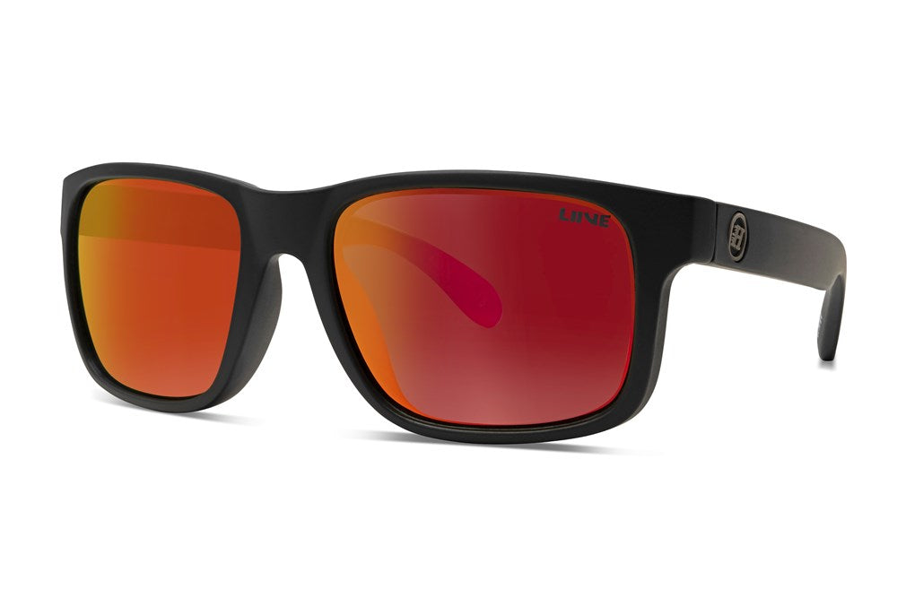 Marlin - Matte Black Float Red Mirror Polar