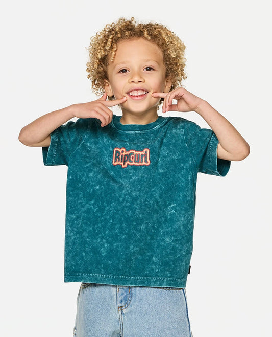 Boy Paddle Out Wash Tee