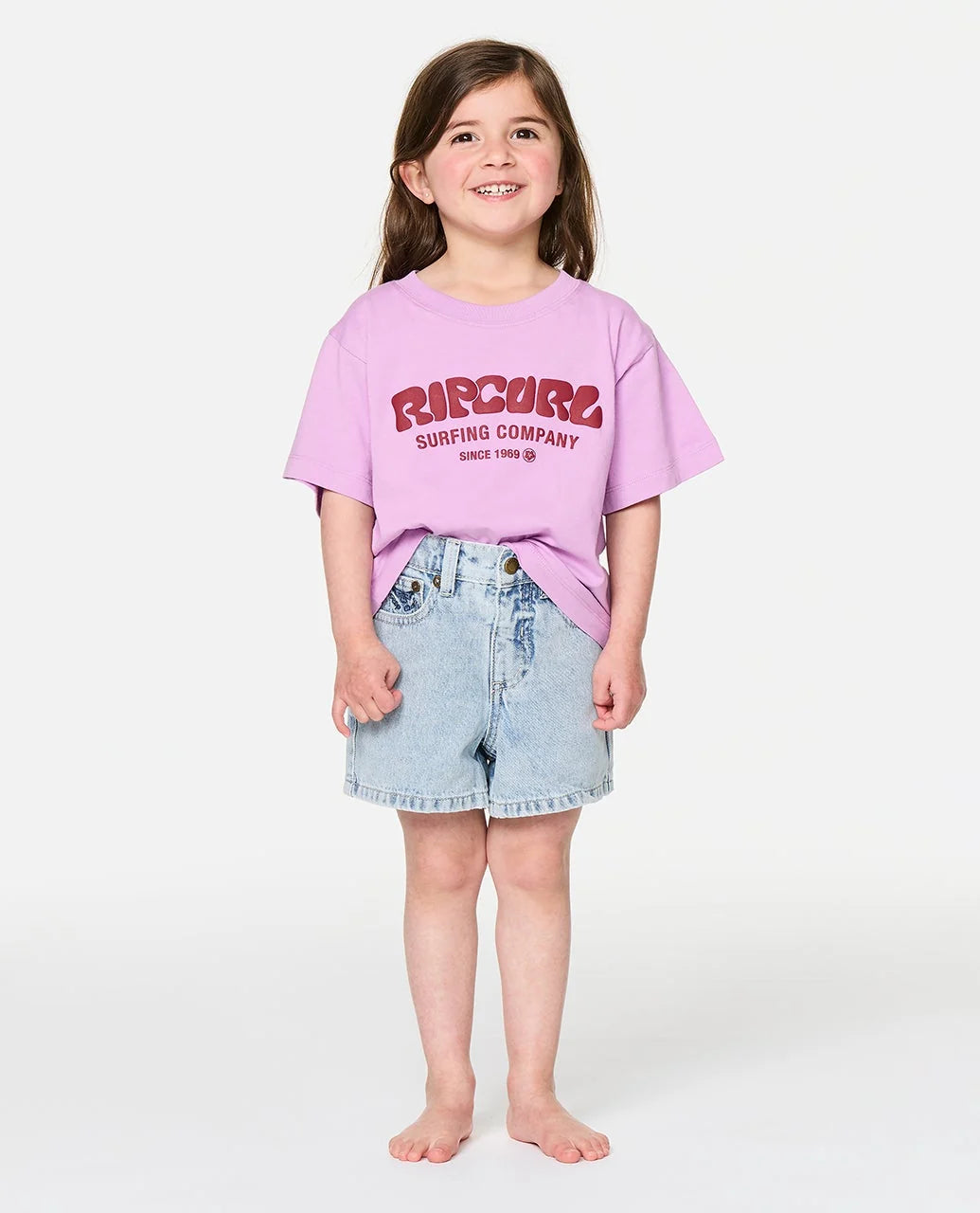 Girls Surf Puff Tee