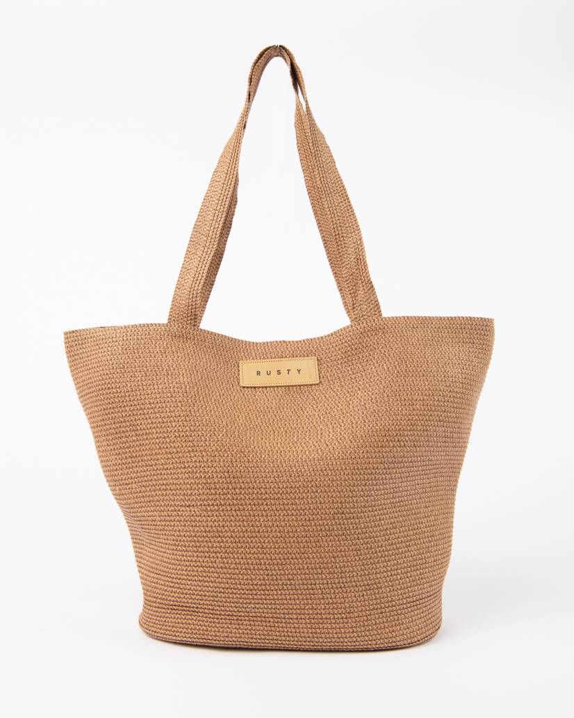 Gisele straw beach bag