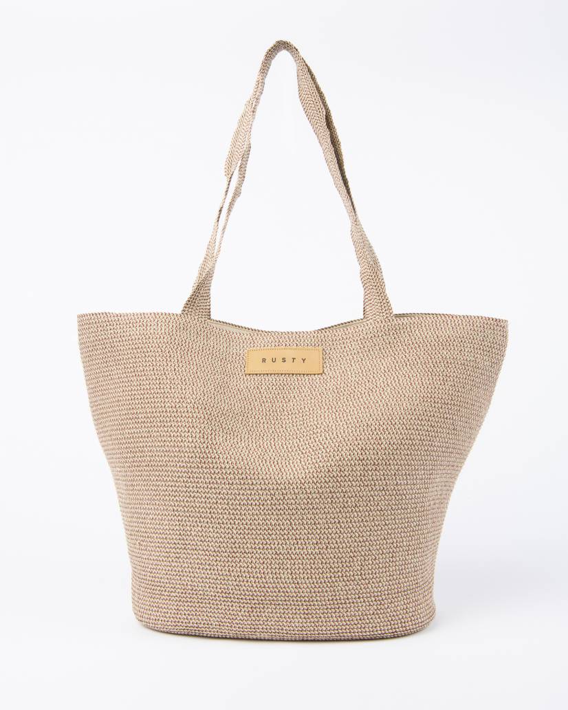 Gisele straw beach bag