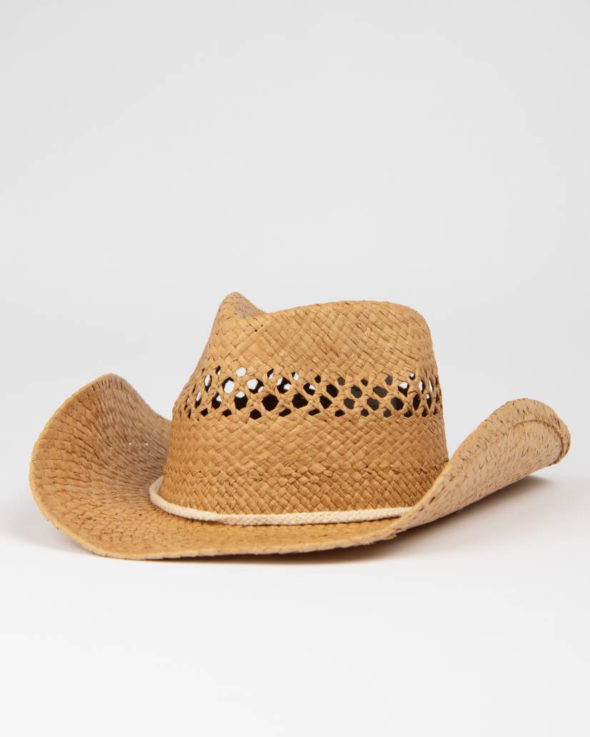 Howdy cowboy straw hat
