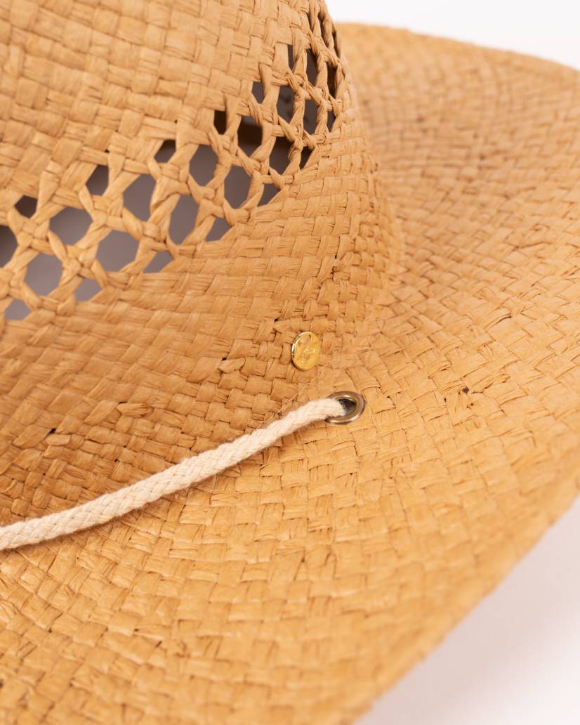 Howdy cowboy straw hat