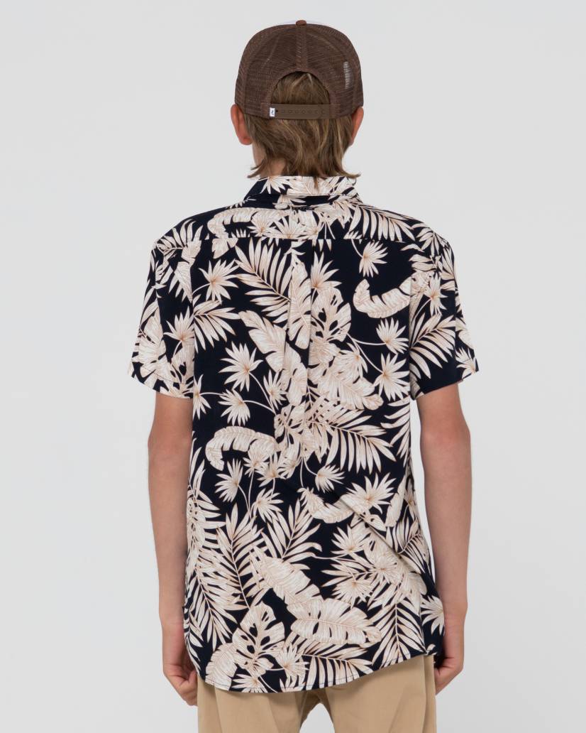 Line up short sleeve shirt boys