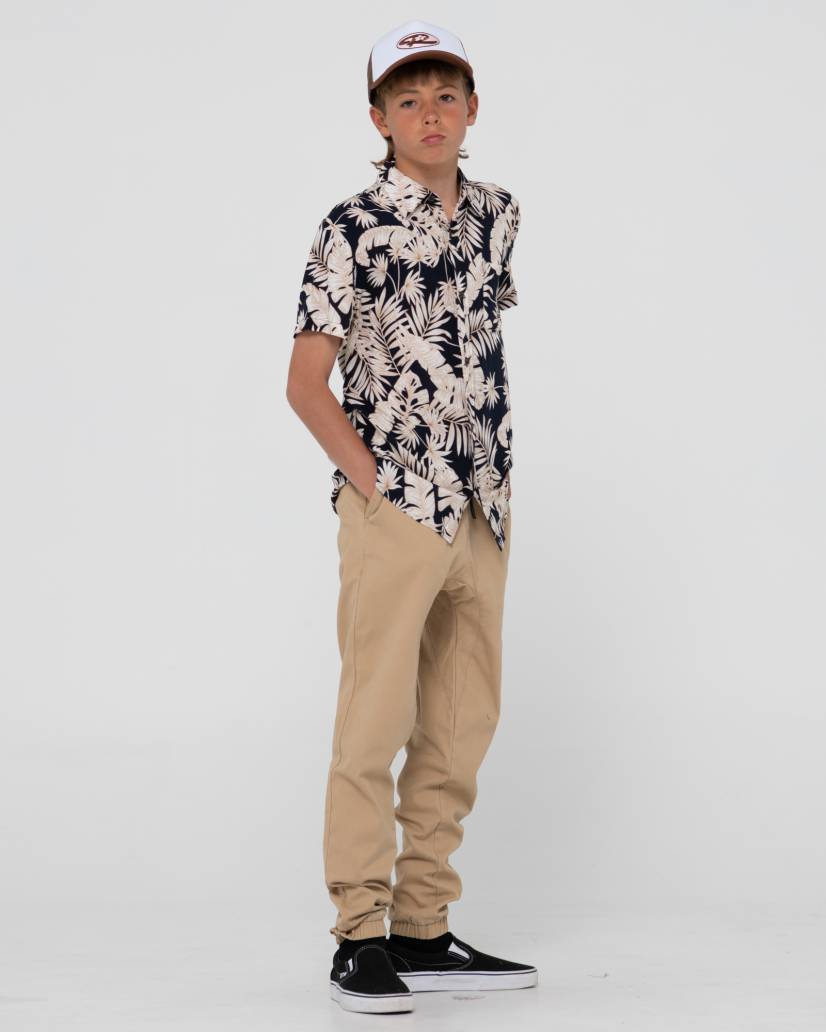 Line up short sleeve shirt boys