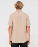 Overtone short sleeve linen shirt