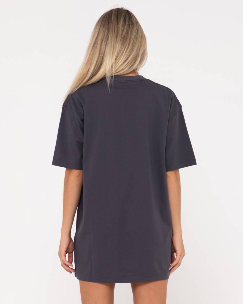 Star burst tee dress