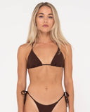 Sandalwood multiway bikini top