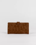 Bobbi suede flap wallet