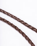 Braided Leather Sunglasses Chain