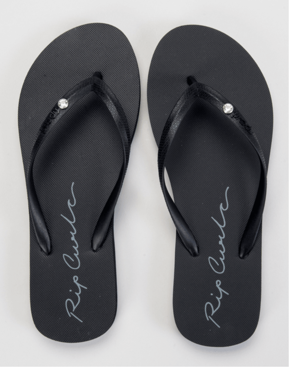 Script wave bloom open toe