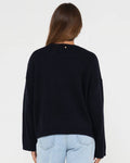 Rider relaxed crew neck knit