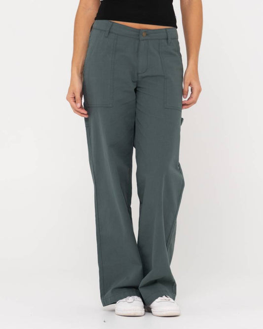 Billie low wide carpenter ripstop pant