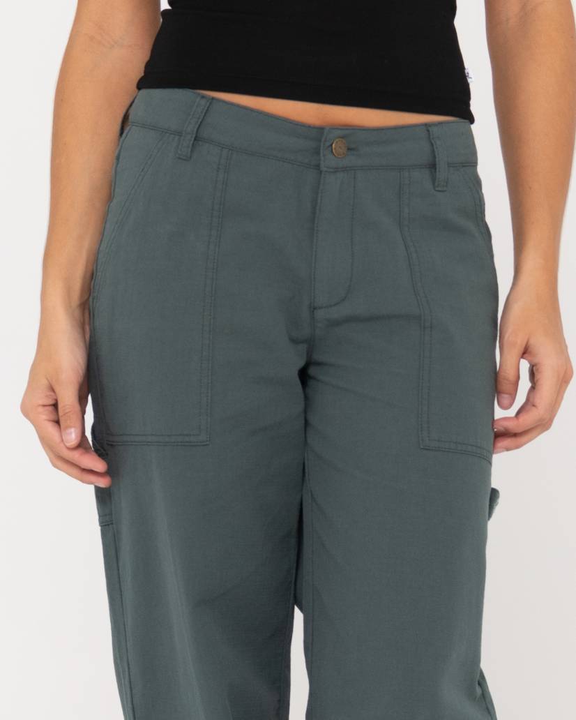 Billie low wide carpenter ripstop pant