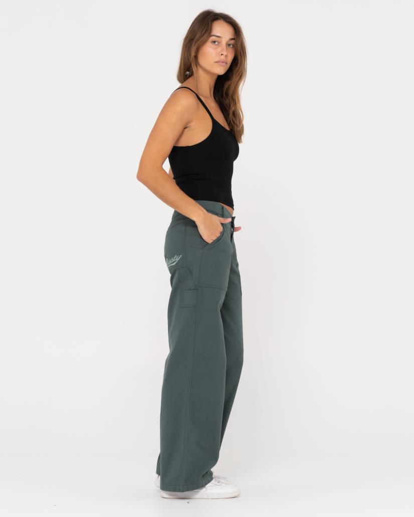 Billie low wide carpenter ripstop pant