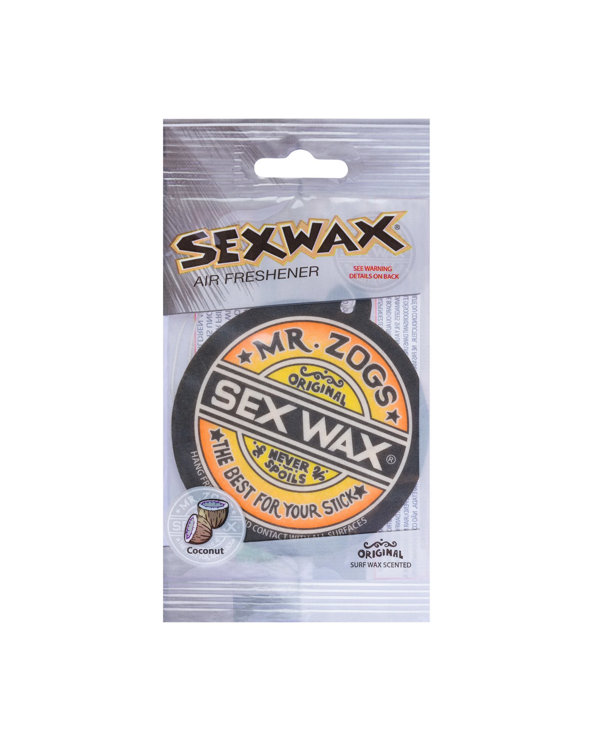 Sex wax air freshener