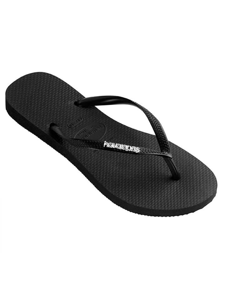 Slim Metal Logo - Black/Silver