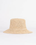 Ariel straw bucket hat