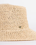 Ariel straw bucket hat