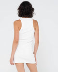 Flower tank dress
