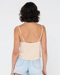 Lustre slip cami