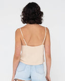 Lustre slip cami