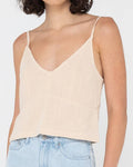 Lustre slip cami