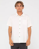 Overtone short sleeve linen shirt