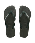 Rubber Logo - olive green