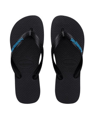 Rubber logo - Blue/Black
